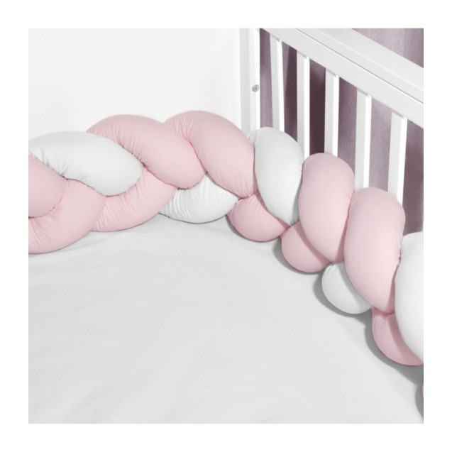 Baby Oliver Des -3120 Πλεξούδα Λευκή-Ροζ Τριπλή...