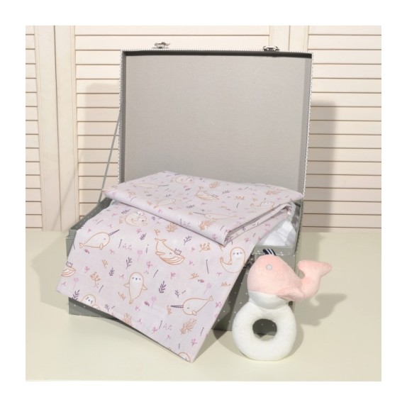 Baby Oliver Des -188 Πάνα Εμπριμέ Με Στρίφωμα 75X75 100%...