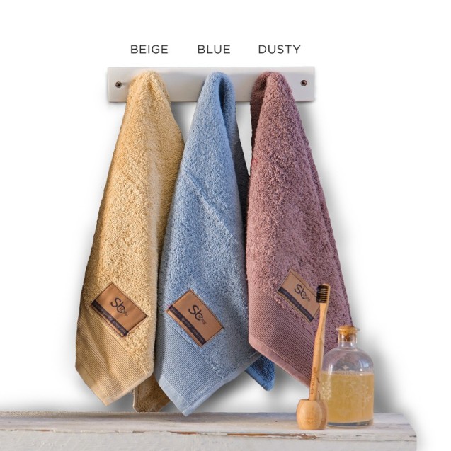 Πετσέτα Χεριών Sb Home Elegante Blue 40X60