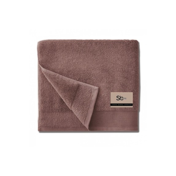 Πετσέτα Προσώπου Sb Home Elegante Taupe 50x100