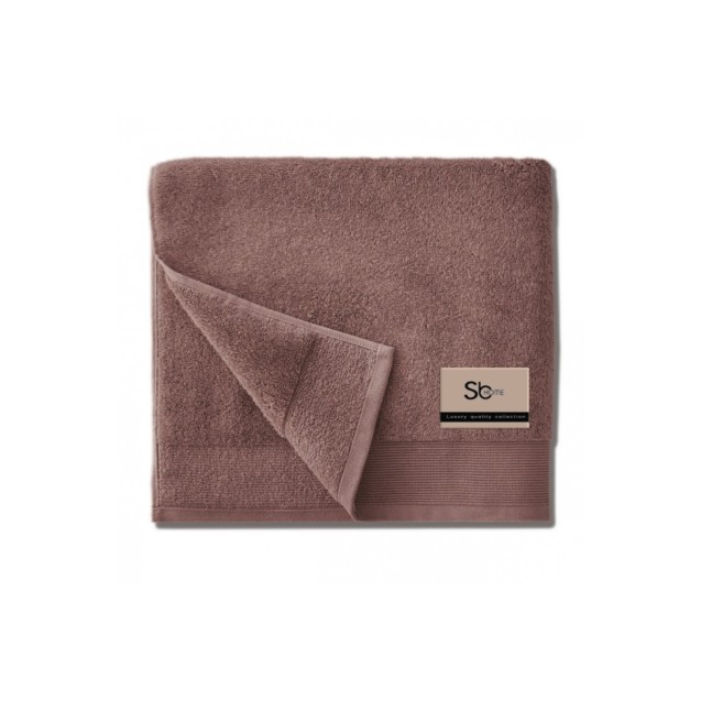 Πετσέτα Προσώπου Sb Home Elegante Taupe 50x100