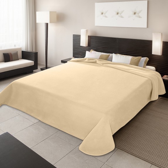 Κουβέρτα Ισπανίας Μονη 160X220 Belpla Ster Plain Off...