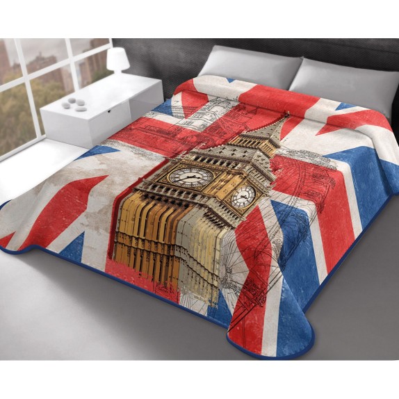 Κουβέρτα Ισπανίας Μονη 160X220 Belpla Ster London (328)