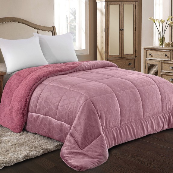 Κουβερτοπαπλωμα Υπερδιπλο 220X240 Adam Home (820) Apple