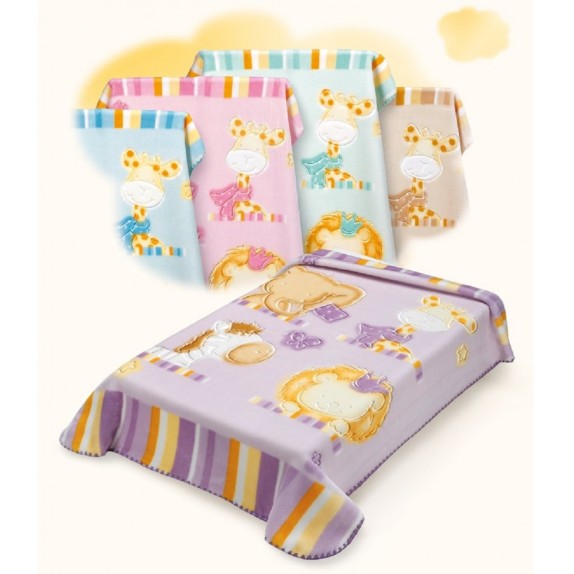 Κουβέρτα Ισπανίας Αγκαλιας 80X110 Belpla Dralon 542 - Beige