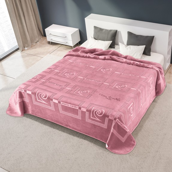 Κουβέρτα Υπερδιπλη 220X240 Pierre Cardin Nancy 657 Opal...