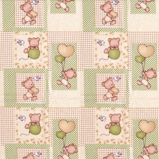 Πάνα Φανελένια Dimcol Baloon 76 80Χ80 Beige