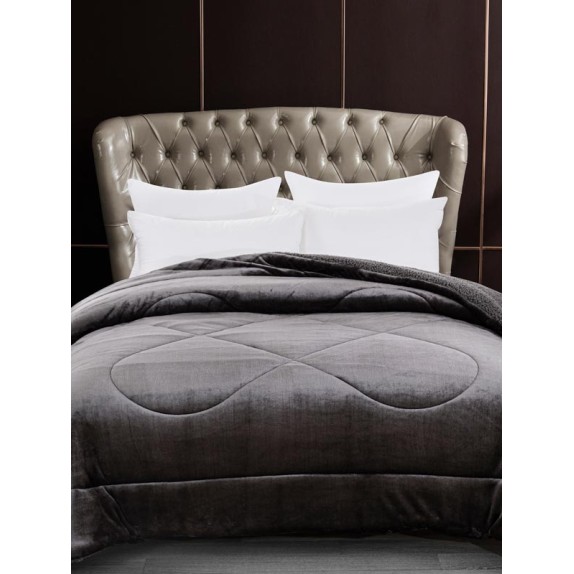 Κουβερτοπάπλωμα Υπέρδιπλο Sunshine Home Coral Anthracite...