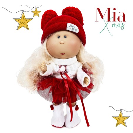 Κούκλα Mia Christmas Collection Ξανθιά Nines D'Onil Σε Θήκη NDO-3482