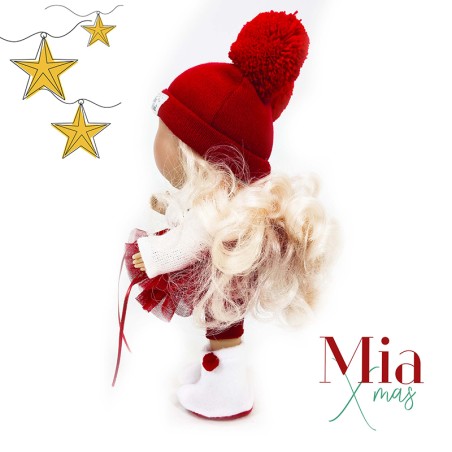 Κούκλα Mia Christmas Collection Ξανθιά Nines D'Onil Σε Θήκη NDO-3482