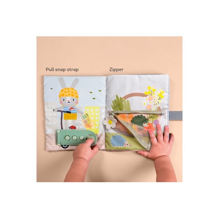 Βιβλίο Υφασμάτινο Taf Toys My First Busy Book T-13355