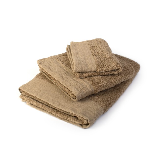 Πετσέτα Σώματος Dimcol Πενιε 500 Gsm 80X150 Μπεζ 