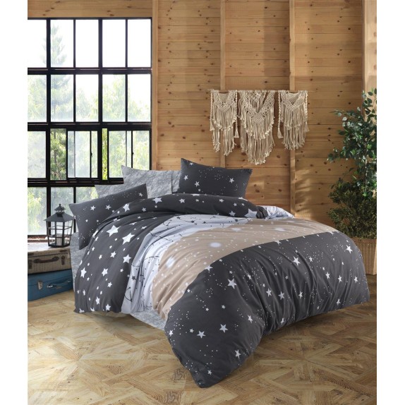 Πάπλωμα Μονό Dimcol Γαλαξίας 306 160X240 Dark grey