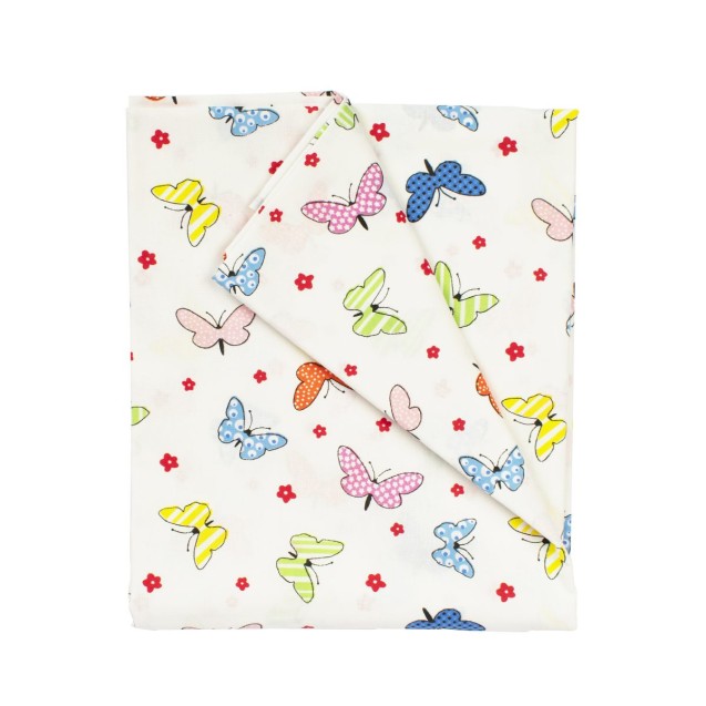 Σεντόνι Λίκνου Dimcol Butterfly 49 80Χ110...