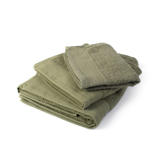 Σετ Πετσέτες 3 Τεμαχίων Dimcol Πενιε 500 Gsm Λαδι 