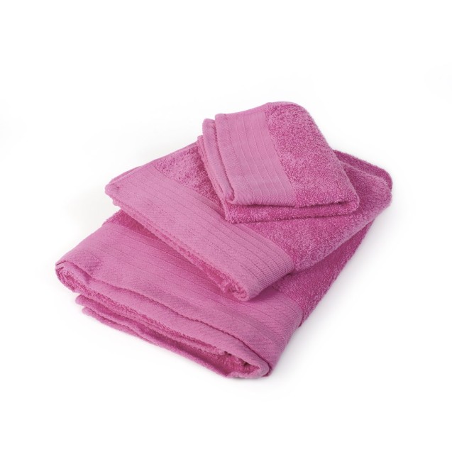 Πετσέτα Προσώπου Dimcol Πενιε 500 Gsm 50X100 Ροζ 