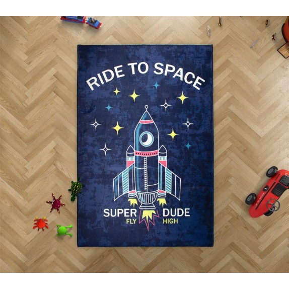 Παιδικό Χαλί Dimcol Spaceship 294 135X200 