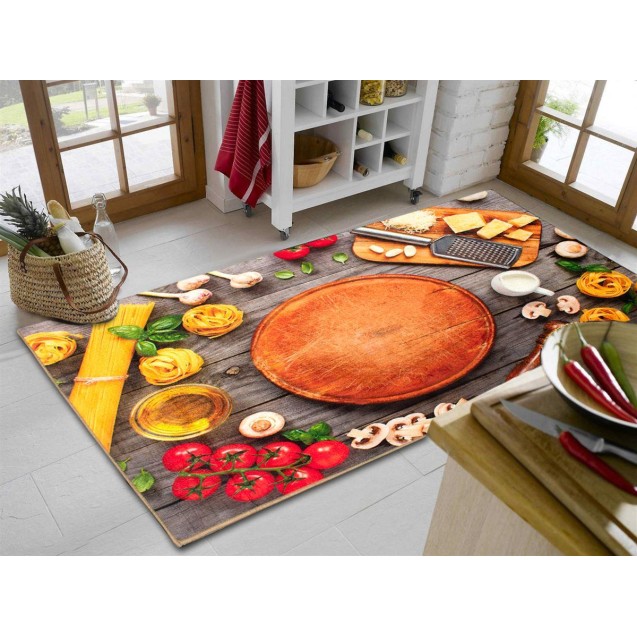 Χαλάκι Κουζίνας Dimcol Spaghetti 269 67X150