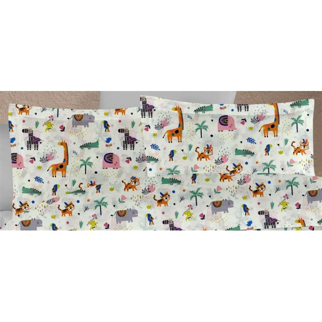 Βρεφική Μαξιλαροθήκη Dimcol Zoo 556 35X45...