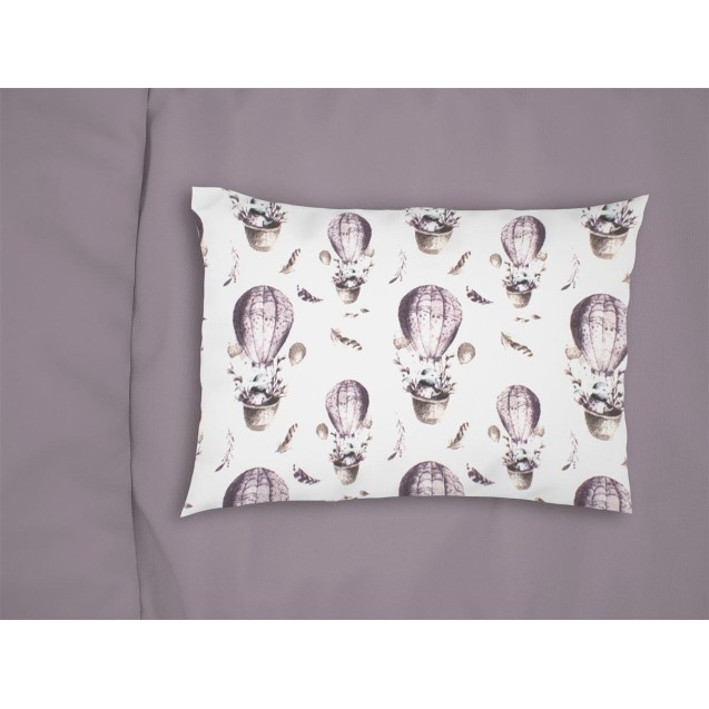 Βρεφική Μαξιλαροθήκη Φανελένια Dimcol Hot Air...