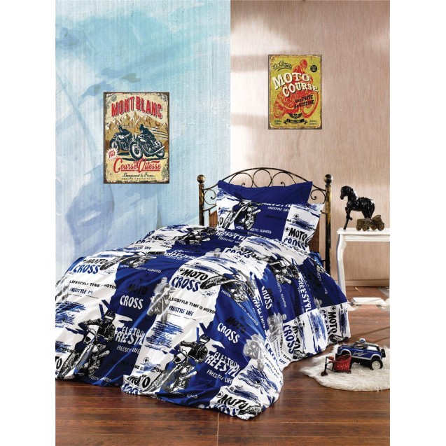 Σετ Παιδικά Σεντόνια Μονά 3 Τεμαχίων Dimcol...