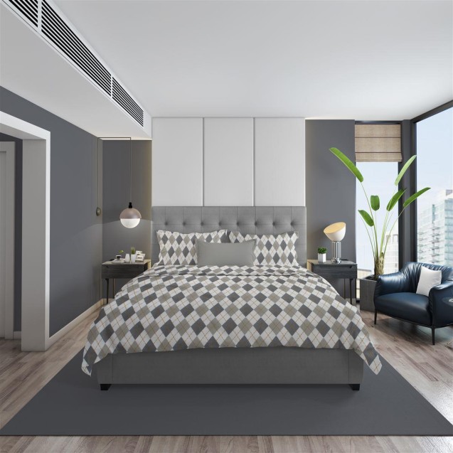 Παπλωματοθήκη Φανελένια Υπέρδιπλη Dimcol...