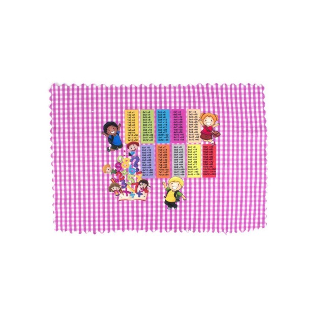 Σουπλά Φαγητού Dimcol Multiplication Table 27...