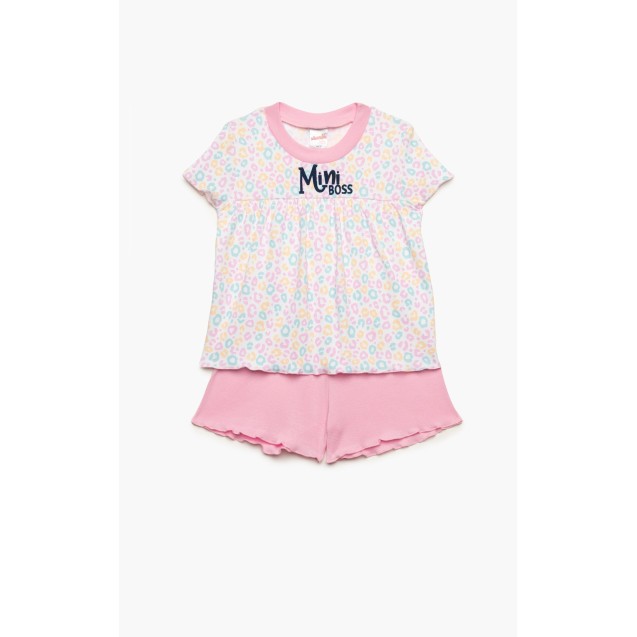 Πυτζάμα Βρεφική Καλοκαιρινή Minerva Mini Boss...