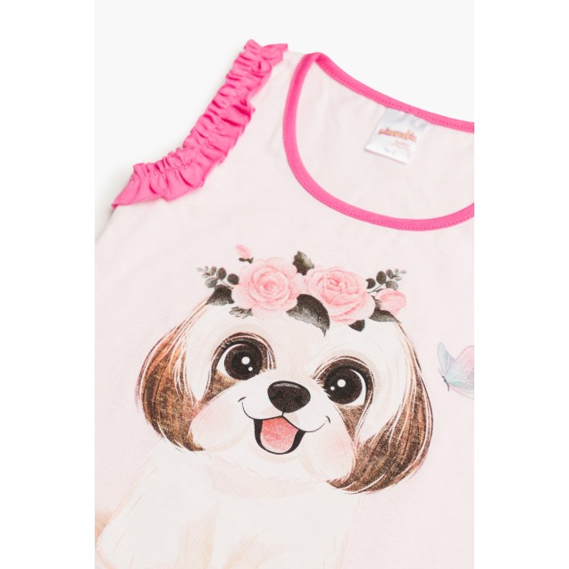 Πυτζάμα Βρεφική Καλοκαιρινή Minerva Dance Puppy...