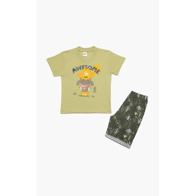 Πυτζάμα Βρεφική Καλοκαιρινή Minerva Awesome...