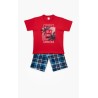 Πυτζάμα Παιδική Καλοκαιρινή Minerva Islands Κόκκινο 61947-118 Μέγεθος - No14
