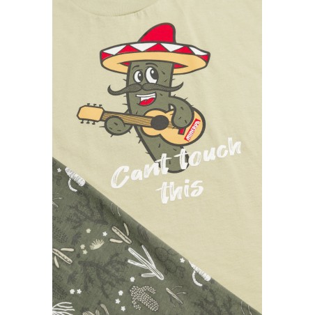 Πυτζάμα Παιδική Καλοκαιρινή Minerva Savage Garden Βεραμάν 61952-311 Μέγεθος - No6