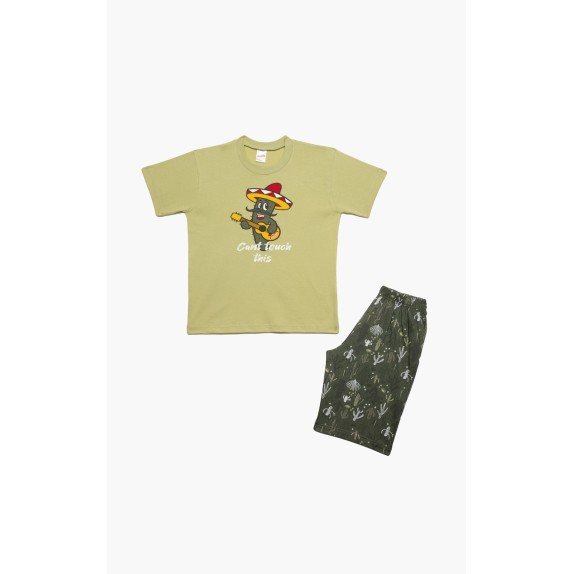 Πυτζάμα Παιδική Καλοκαιρινή Minerva Savage Garden Βεραμάν...