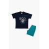 Πυτζάμα Παιδική Καλοκαιρινή Minerva Score Marine 61957-200 Μέγεθος - No14