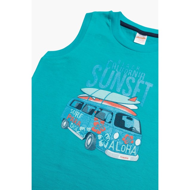 Πυτζάμα Παιδική Καλοκαιρινή Minerva California...