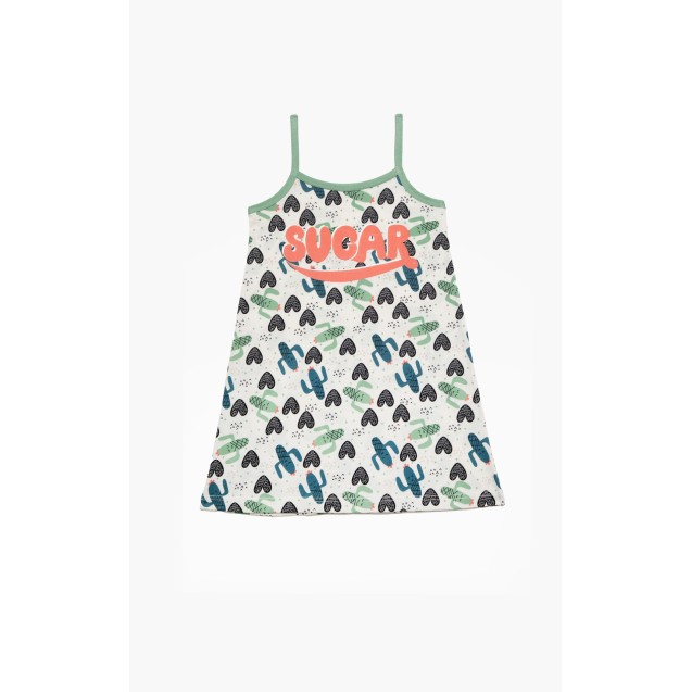 Νυχτικό Παιδικό Καλοκαιρινό Minerva Lovely Ecru...