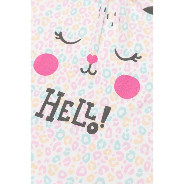 Πυτζάμα Παιδική Καλοκαιρινή Minerva Oh La La...