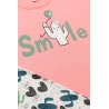 Πυτζάμα Παιδική Καλοκαιρινή Minerva Lovely Smile Ροζ 61969-652 Μέγεθος - No6