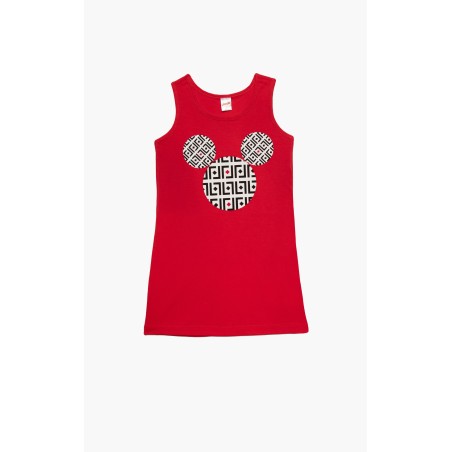 Νυχτικό Παιδικό Καλοκαιρινό Minerva Oh La La Κόκκινο 61973-118 Μέγεθος - No12