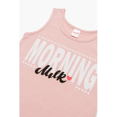 Νυχτικό Παιδικό Καλοκαιρινό Minerva Oh La La Ροζ 61973-371 Μέγεθος - No8