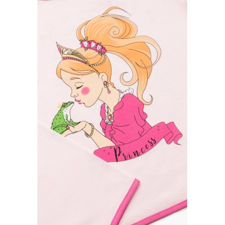 Πυτζάμα Παιδική Καλοκαιρινή Minerva Princess Ροζ 61974-157 Μέγεθος - No8