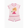 Πυτζάμα Παιδική Καλοκαιρινή Minerva Princess Ροζ 61974-157 Μέγεθος - No12