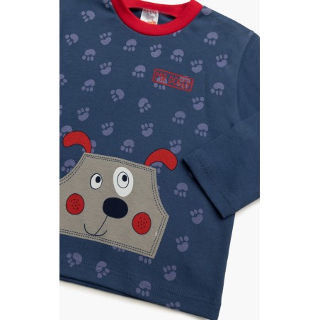 Πυτζάμα Βρεφική Χειμερινή Minerva Mr Teddy Raf 62003-107 Μέγεθος - No4