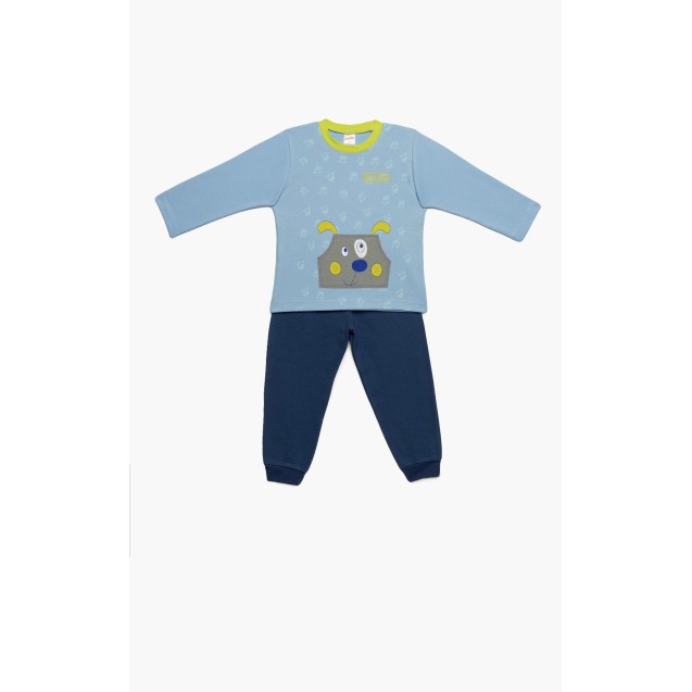 Πυτζάμα Βρεφική Χειμερινή Minerva Mr Teddy...