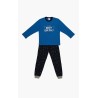 Πυτζάμα Παιδική Χειμερινή Minerva Boy Galaxy Blue Electric 62055-314 Μέγεθος - No16