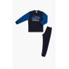 Πυτζάμα Παιδική Χειμερινή Minerva Forward Navy Blue/Blue Electric 62067-120 Μέγεθος - No12