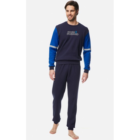Πυτζάμα Ανδρική Χειμερινή Minerva Forward Marine/Blue...