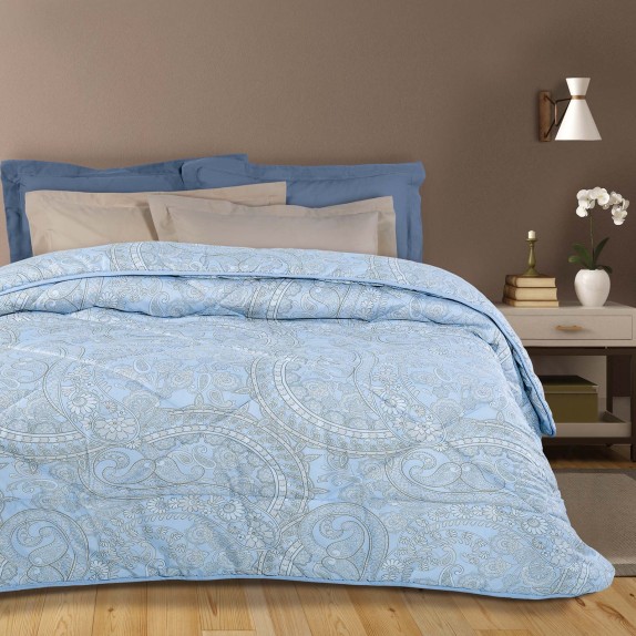 DAS HOME ΠΑΠΛΩΜΑ ΜΟΝΟ HAPPY 4785 ΜΠΕΖ- ΣΙΕΛ