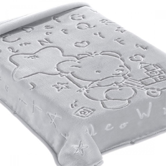Κουβέρτα Ισπανίας Αγκαλιας 80X110 Belpla Ster 521 Grey