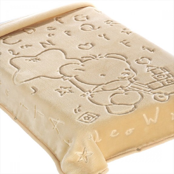 Κουβερτα Ισπανιας Κουνιας 110X140 Belpla Ster 521 Beige